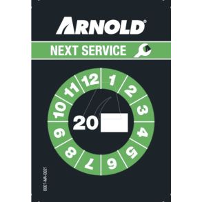 Service-Sticker "ARNOLD"